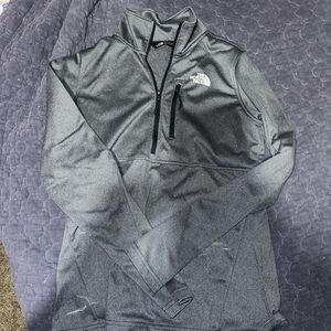 The North Face Dark Gray Half-Zip Pullover